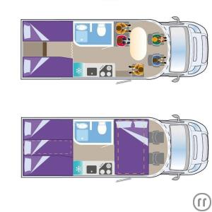 2-Wohnmobil  La Marca 69 EB