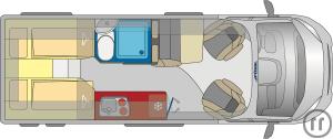 2-Wohnmobil P&ouml;ssl Trenta 640