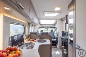 Reisemobil T 338 EB mit Hubbett