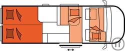 Wohnmobil Euramobil Profila T 676 EB Autom.