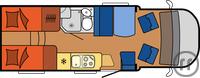 2-Reisemobil Hobby Optima T 65 GE OnTour