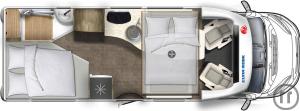 2-Wohnmobil Euramobil Profila RS 675 SB