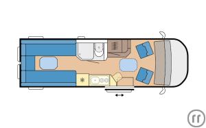 3-Wohnmobil  Davis 590 Trendstyle