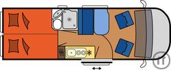2-Wohnmobil Hobby Vantana K65 ET