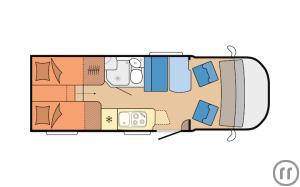 5-Wohnwagen Knaus Deseo