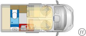 2-Reisemobil P&ouml;ssl Vario 545