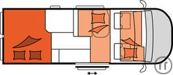 3-Wohnmobil Hobby Vantana K60 FT