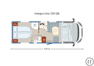 2-Reisemobil Euramobil Integra Line 720 EB