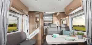 Wohnmobil T 448 EB mit Hubbett