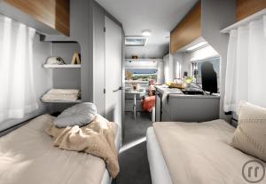 3-Wohnwagen LMC Sassino 460 E