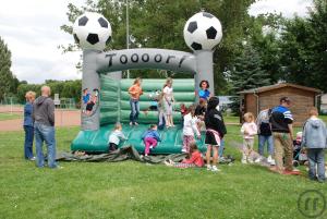 2-INKL.VERSAND Hüpfburg Fußball inkl.Versand,Rückholung und 19% MwSt.