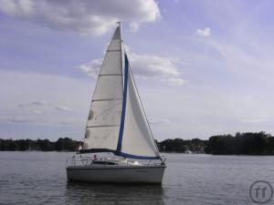 4-Segelboot, wahlweise mit Skipper chartern