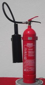 1-Feuerlöscher CO² - 5Kg Kohlensäure