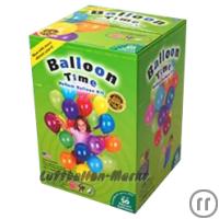 Ballongas "Balloon Time Kit 30" Einwegflasche für ca. 30 Ballons