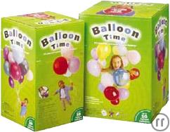 6-Ballongas "Balloon Time Kit 50" Einwegflasche für ca. 50 Ballons