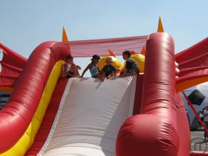 3-Dragon Slide / Hüpfburg / Springburg / Riesenrutsche / Luftrutsche