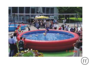 2-Fun Hangeln incl. aufbl. Pool / Wasserspiele / Teamsport / Action Games