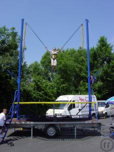 2-Bungee Trampolin -Alukonstruktion- / Trampolin / Bungeetrampolin / Bungytrampolin