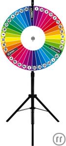 2-Glücksrad - Profiausführung / Promotionmodul / Werbemodul / Gewinnspiel