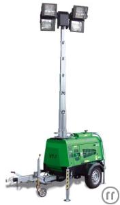 3-Lichtmast Aggregat Diesel 440.000 Lumen