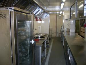 2-Küche Küchencontainer 12m Selbstabsetzbar