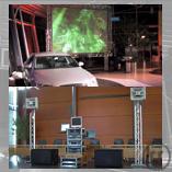 B2 - mobiles multimedia system mit 4,70 m Rückprojektion + genialem Sound