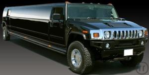 Black Stretch-Hummer H2