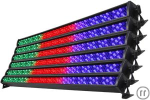 3-LED Bar, LED Scheinwerfer mit 252 10mm LEDs. 1 Meter, 40° Abstrahlwinkel