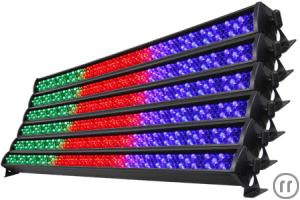 3-LED Bar, LED Scheinwerfer mit 252 10mm LEDs. 1 Meter, 40° Abstrahlwinkel