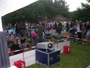 1-Public Viewing, Großbildwand & Beamer, Open-Air Kino in Hagen