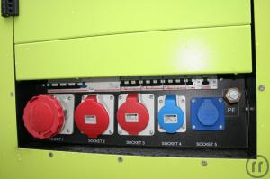 3-Stromaggregat - Stromerzeuger - Strom Aggregat auf Hänger