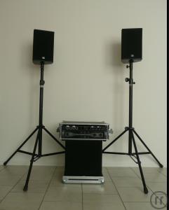 1-Partyanlage - Party- und Diskoequipment zur Beschallung für Ihre Party oder Disko