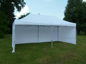 1-Faltzelt / Promotionzelt 6 x 3 Meter, weiß