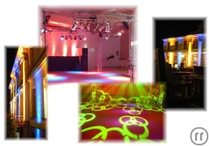 2-MEGA Lichtset für Ihre Party !!! 12xPAR 64 + 3xDiscoeffekt + Strobo + Nebel +...
