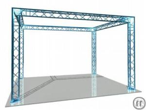 Traversen Carrè, Haus, Viereck 6x6m, 3, 5m hoch Prolyte System