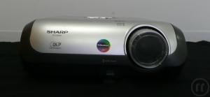 1-Sharp PG-F320W WXGA DLP-Daten/Video-Beamer