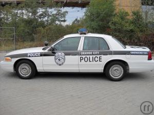 2-US Police Car / Original amerikanischer Polizeiwagen für Film/Foto/Events/Promotion