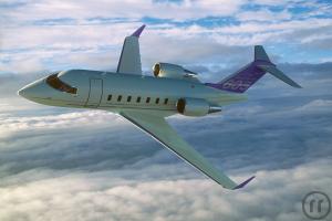 1-Challenger 605 - Mieten Sie diesen Business Jet für 11 Personen.