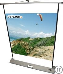 155 x 160 cm Celexon Mobilleinwand tragbare und faltbare Leinwand Projektionsleinwand