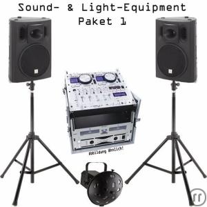 1-Sound- & Light-Equipment Paket 1