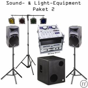 1-Sound- & Light-Equipment Paket 3