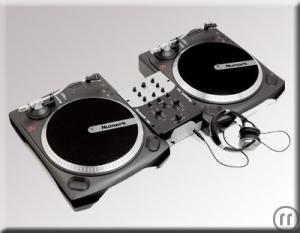 Plattenspielerset-Direktantrieb, DJ-Komplettsystem!!!