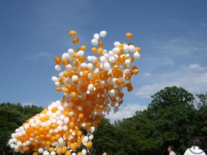 LUFTBALLONMASSENSTART | BALLONDROP