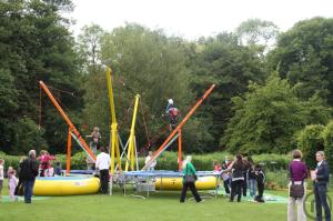 3-Bungee-Trampolin 4er