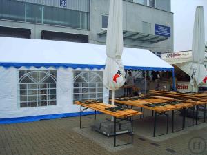 2-Partyzelt 4m x 10m inkl. Aufbau