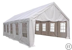 1-Festzelt - Partyzelt - Zelt - Gartenzelt - 5 x 10m auf Wunsch mit Boden und Vollausstattung