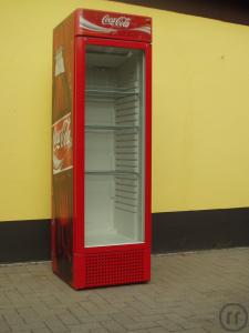 1-Kühlschrank - Flaschenkühler - Getränkekühlschrank - Coca Cola in XL