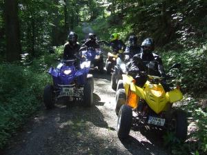 1-Geführte Quad Touren (4 Stunden) durch die schwäbische Toskana