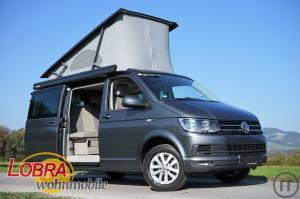 VW T6 California Ocean mit Küche für 4 Personen. (Auch als BEACH für 5 Personen ohne Küche)