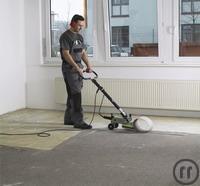 1-Teppichstripper mit Fahrgestell